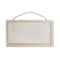 6 Pack: 14" Unfinished Plaque with Beaded Hanger by Make Market®
